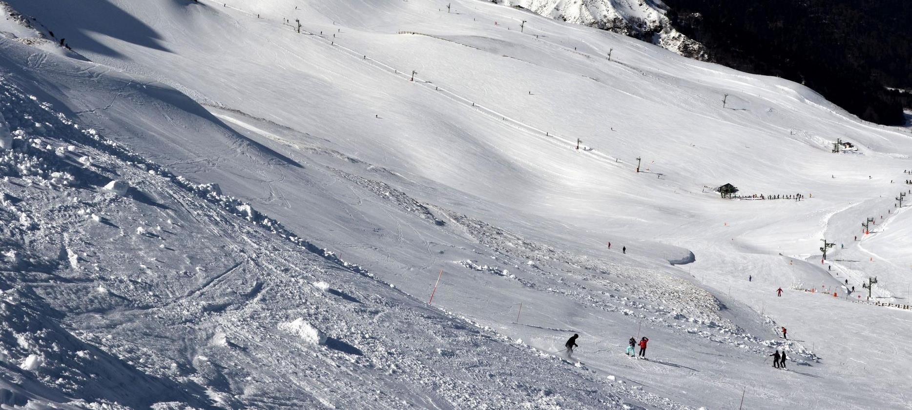 Piste de ski Du sancy, station du Mont Dore