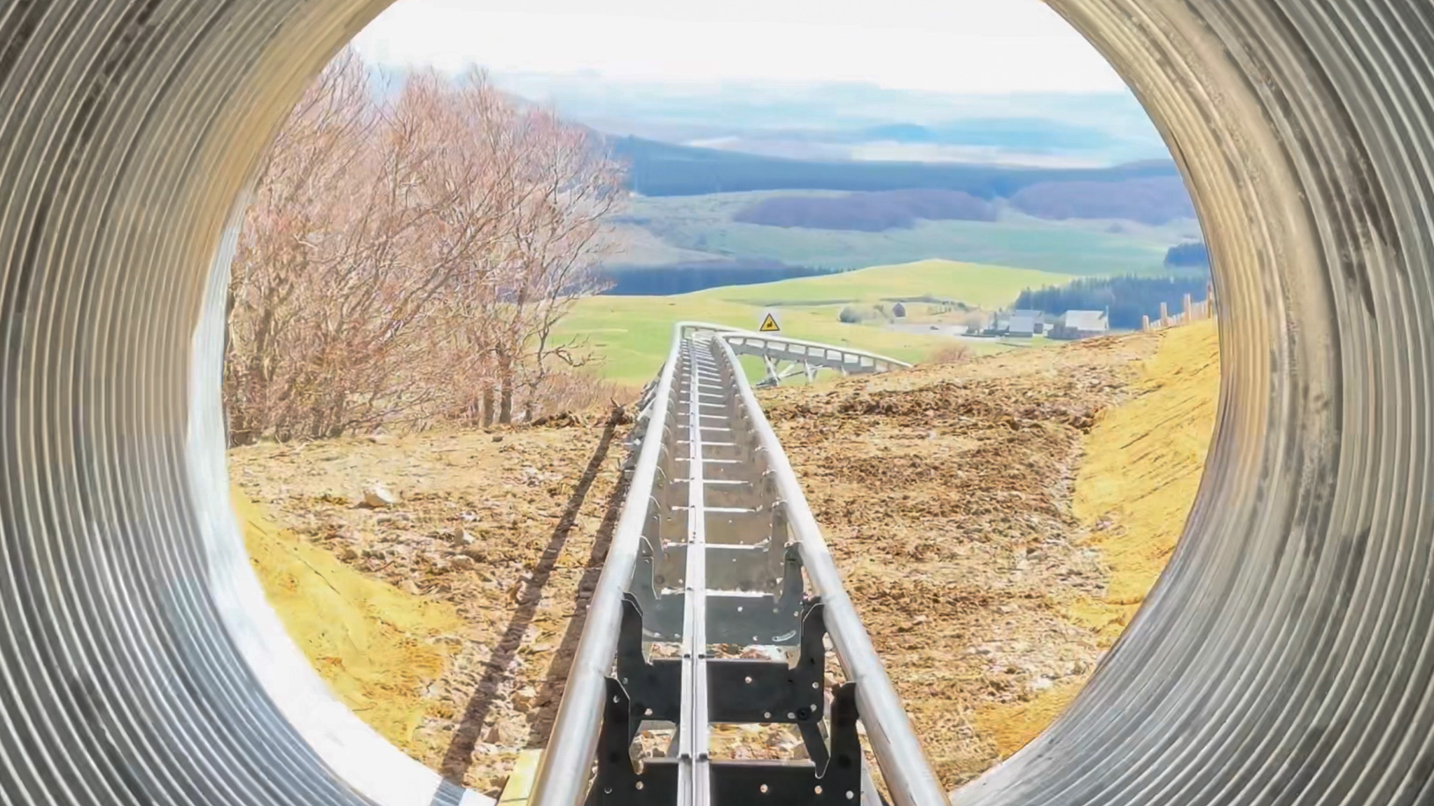 Montagnes Russes à Super Besse, le Super Coaster