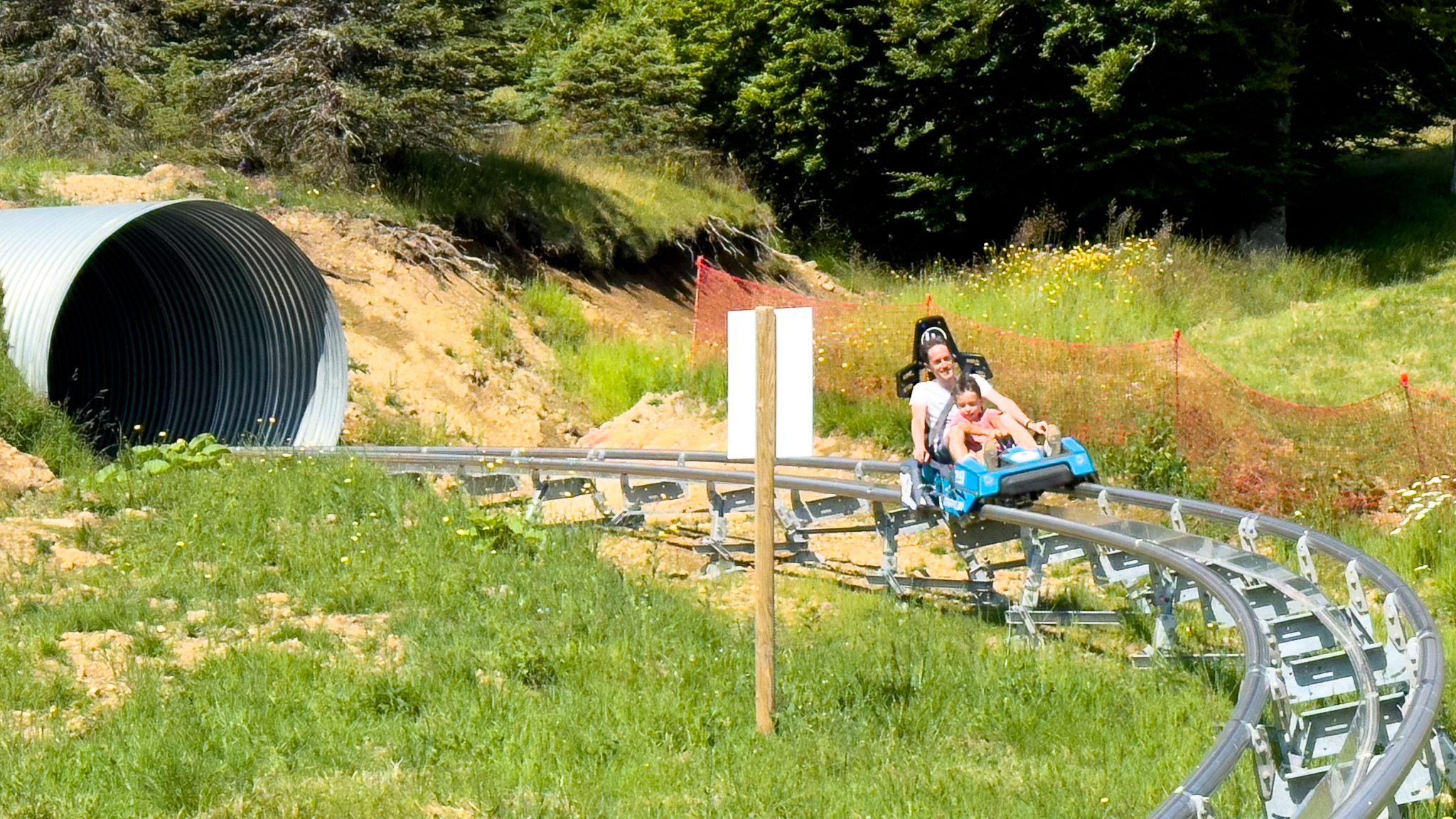 Super Coaster Super Besse - parcours en double