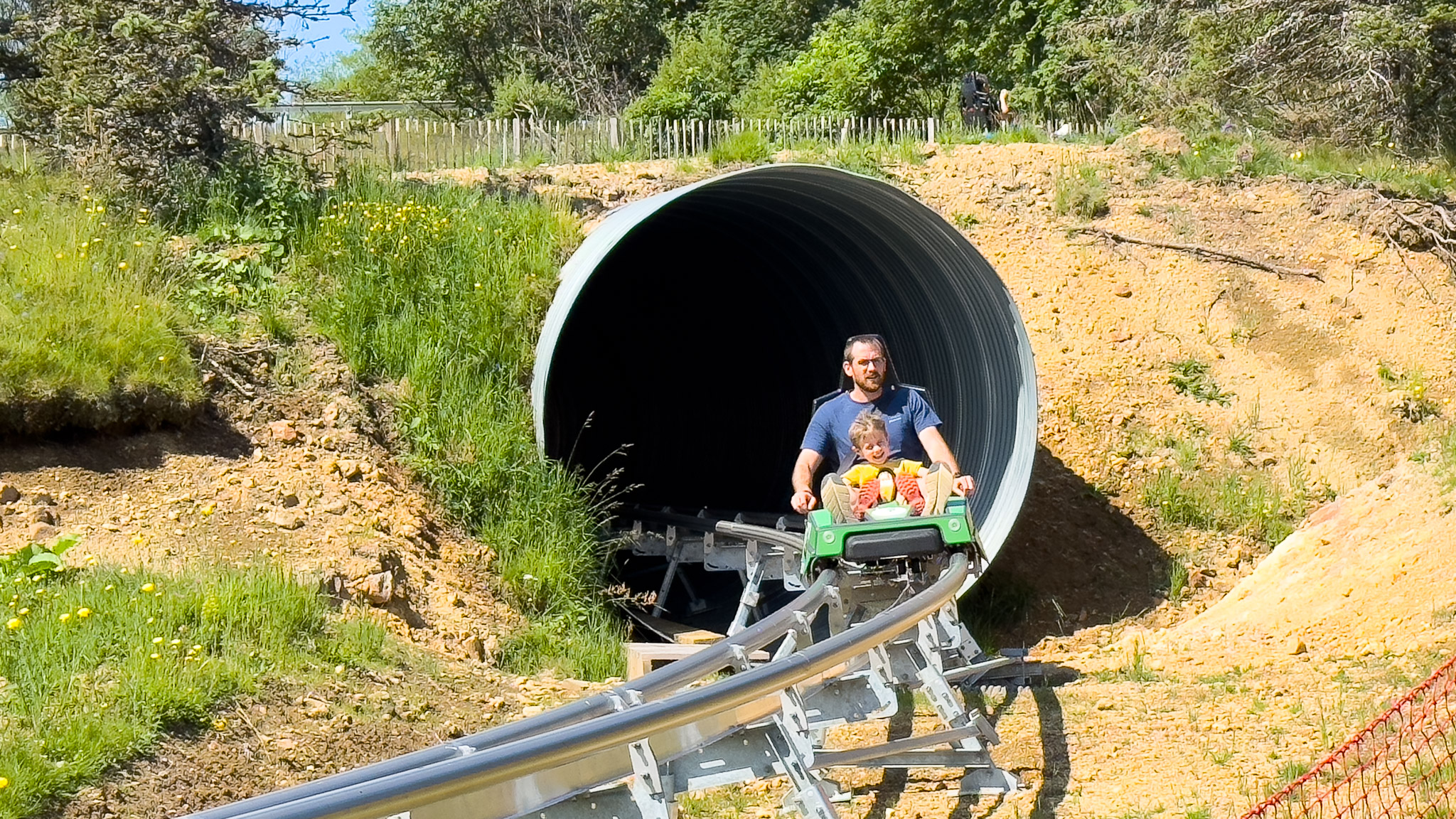 Super Coaster Super Besse - Arrivée