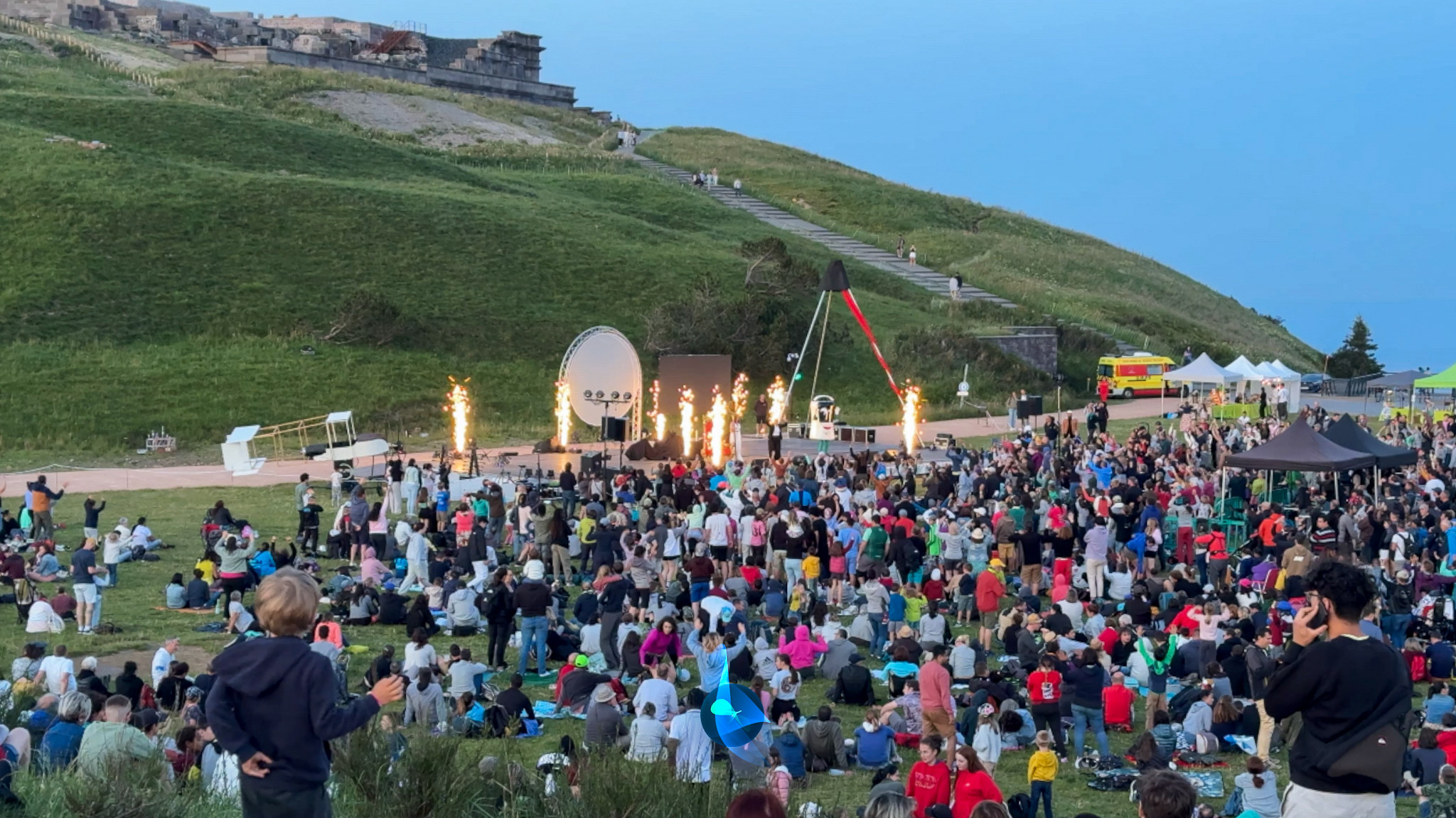 Spectacle des Nocturnes du Puy de Dôme