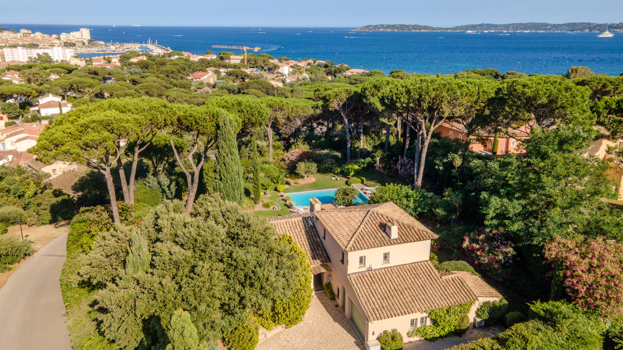 Villa Luxe avec vue sur le Golfe de Saint Tropez à Sainte Maxime