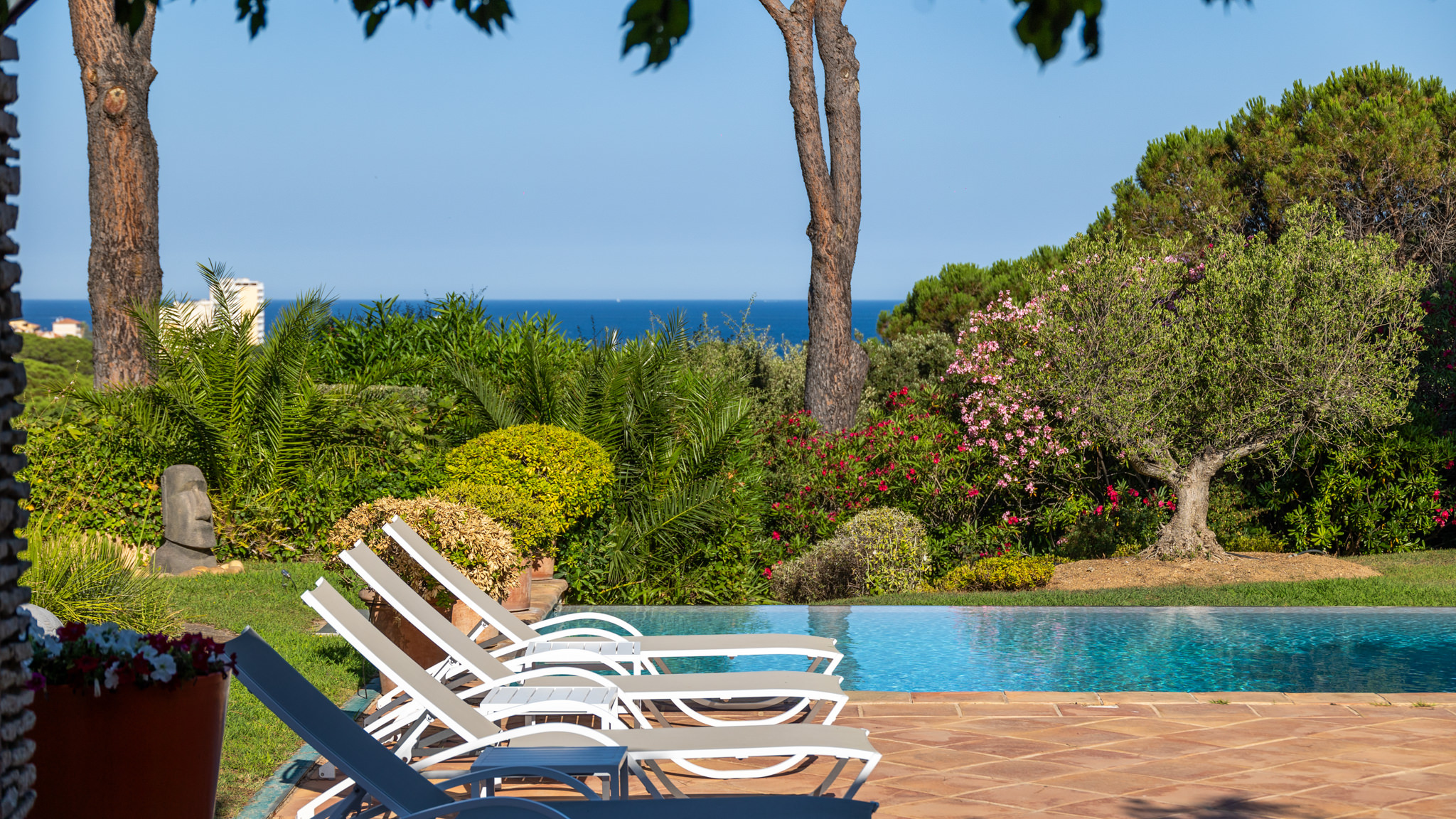 Villa de luxe  vue mer et piscine à Saint Maxime dans le Golfe de Saint Tropez