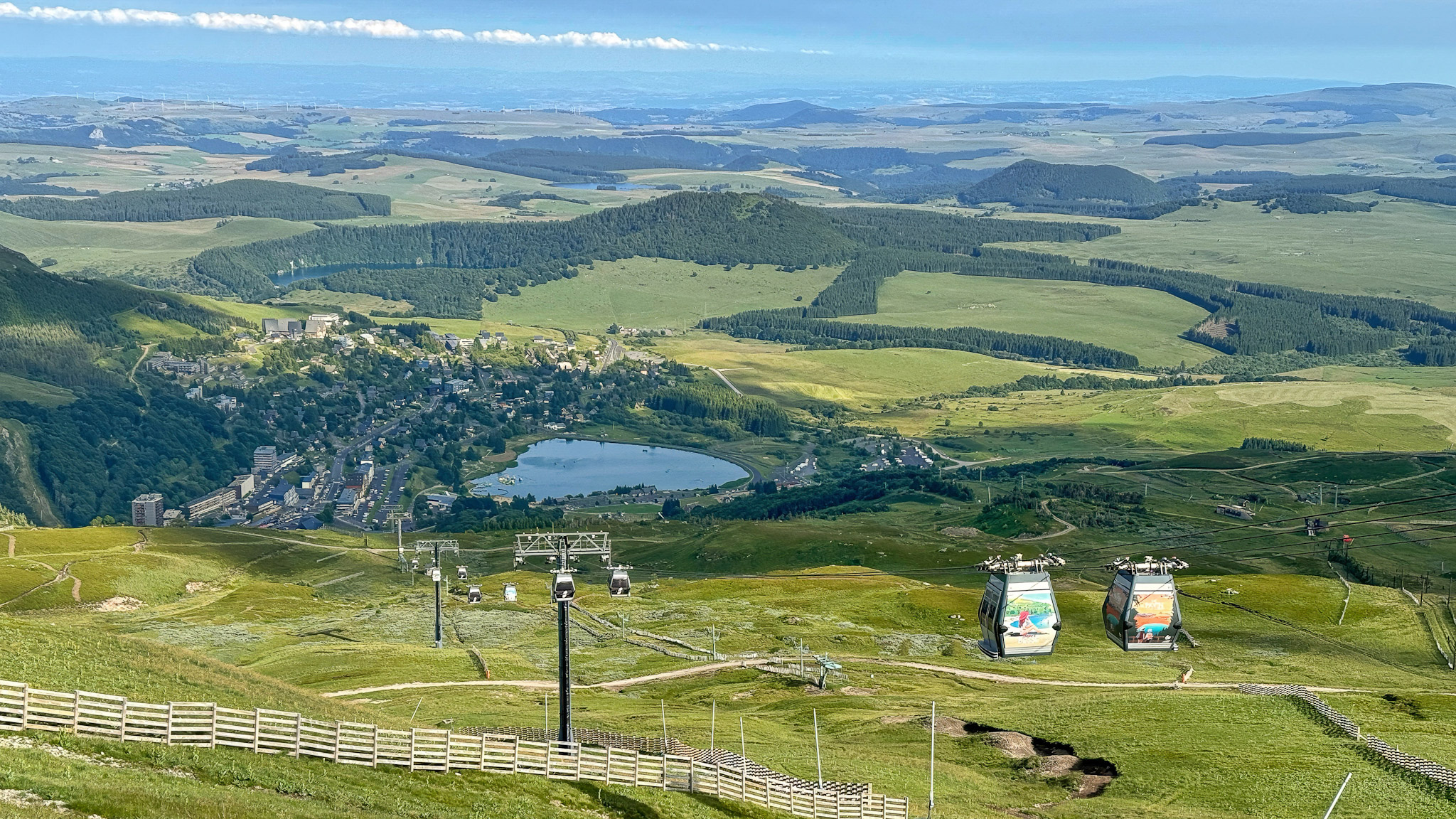 Téléphérique de la Perdrix, Station de Super Besse