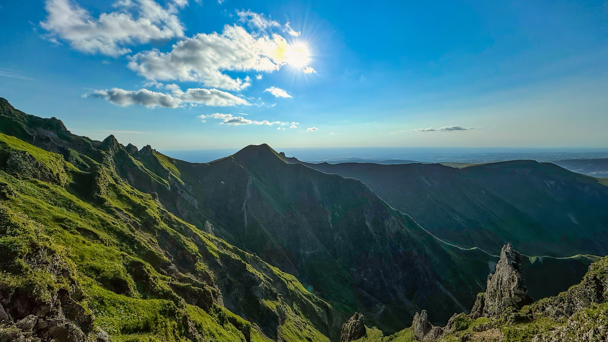 Téléphérique du Sancy, la Vallée du Val d'Enfer