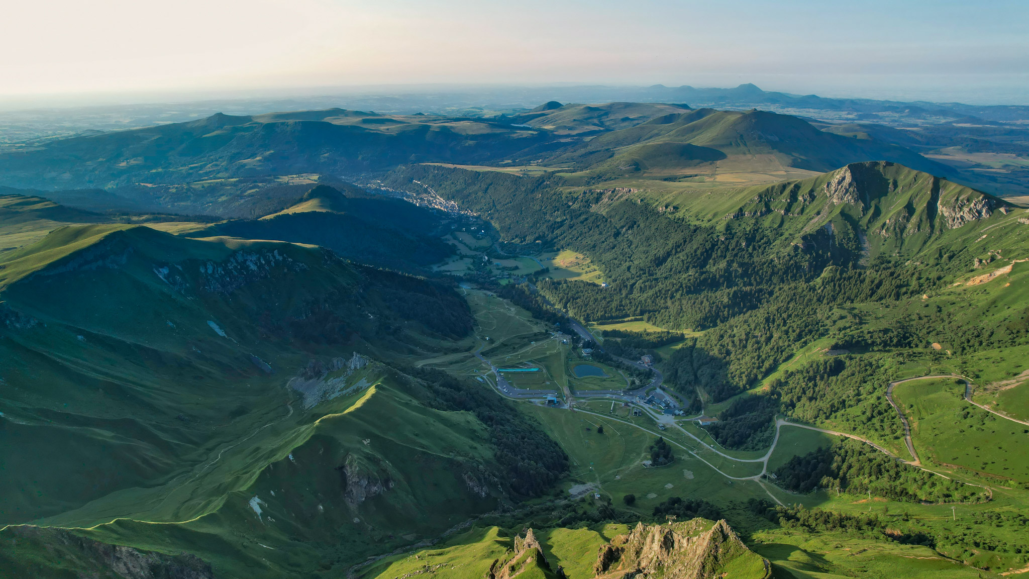 La Station du Mont Dore et la ville thermale du Mont Dore