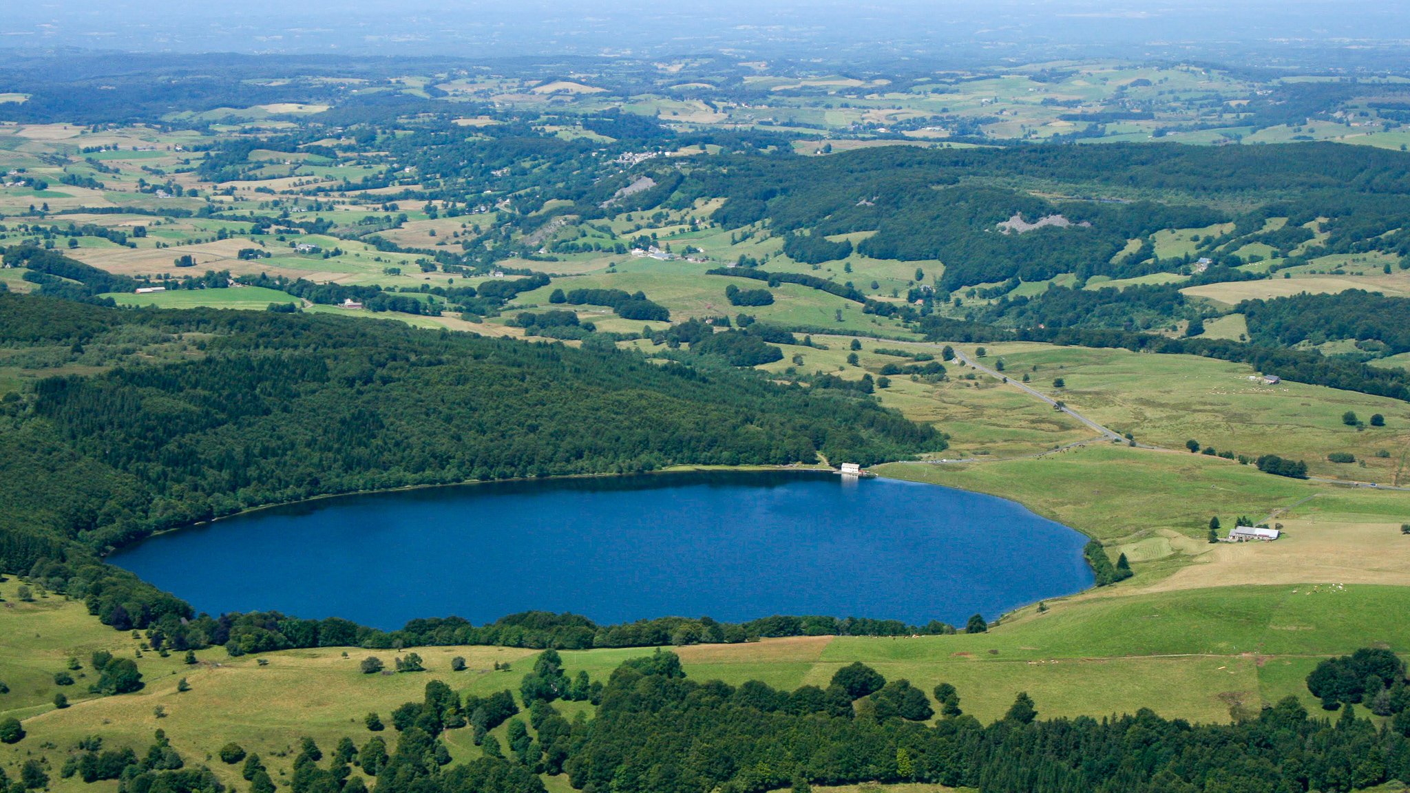 le Lac Chauvet au sud du Sancy