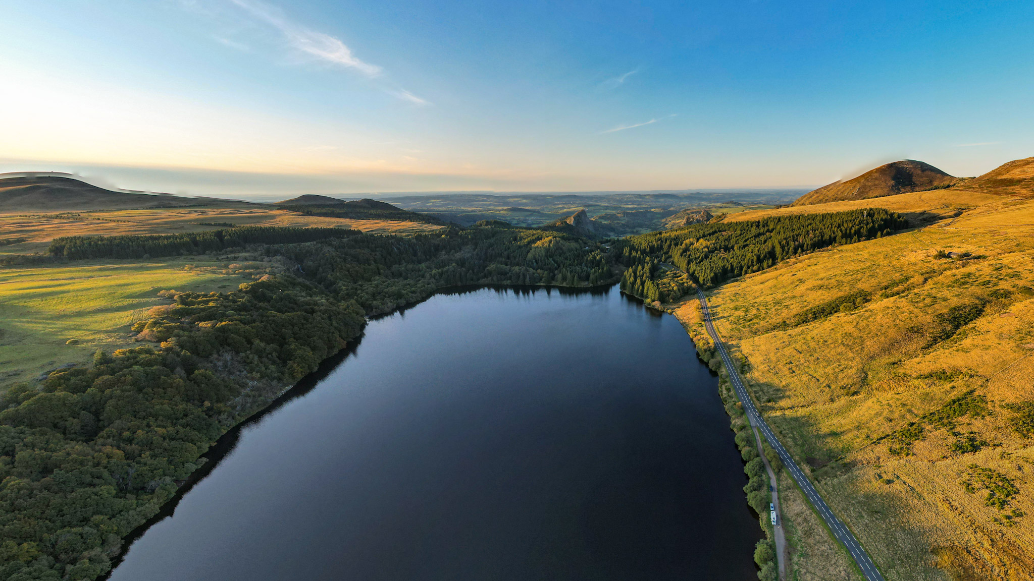 Le lac de Guery au Mont Dore