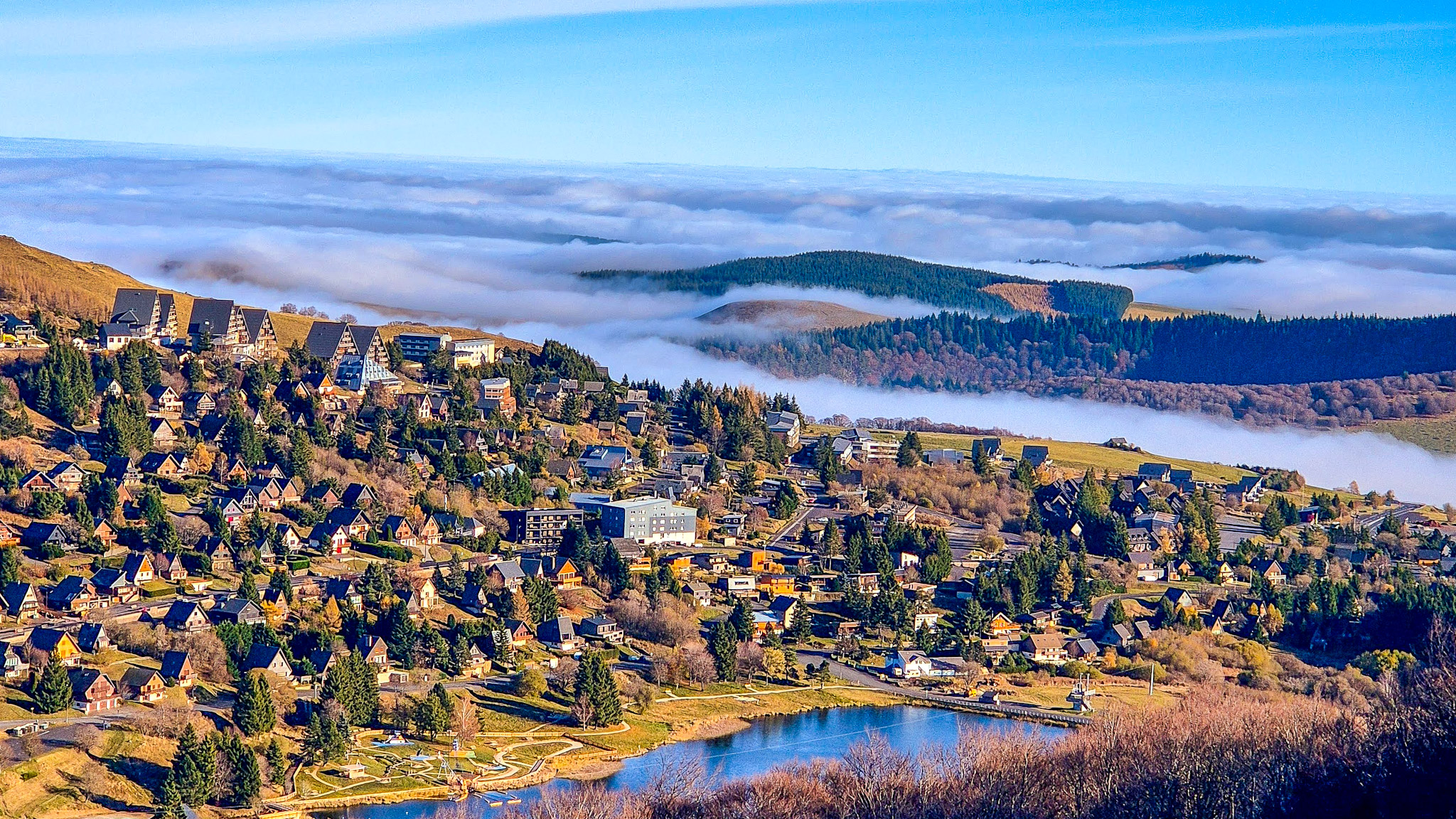 Mer de Nuages à Super Besse