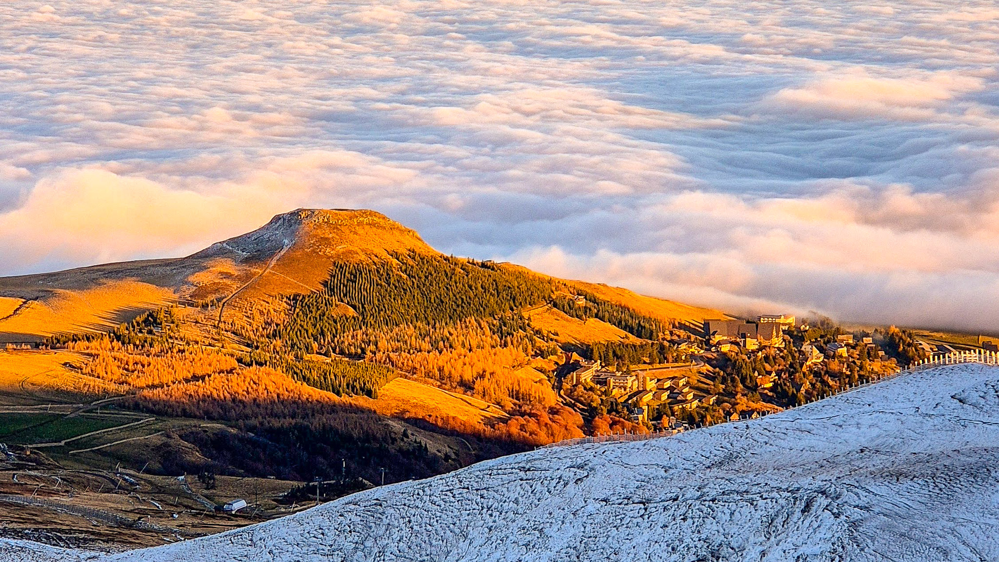 Mer de Nuages en Auvergne