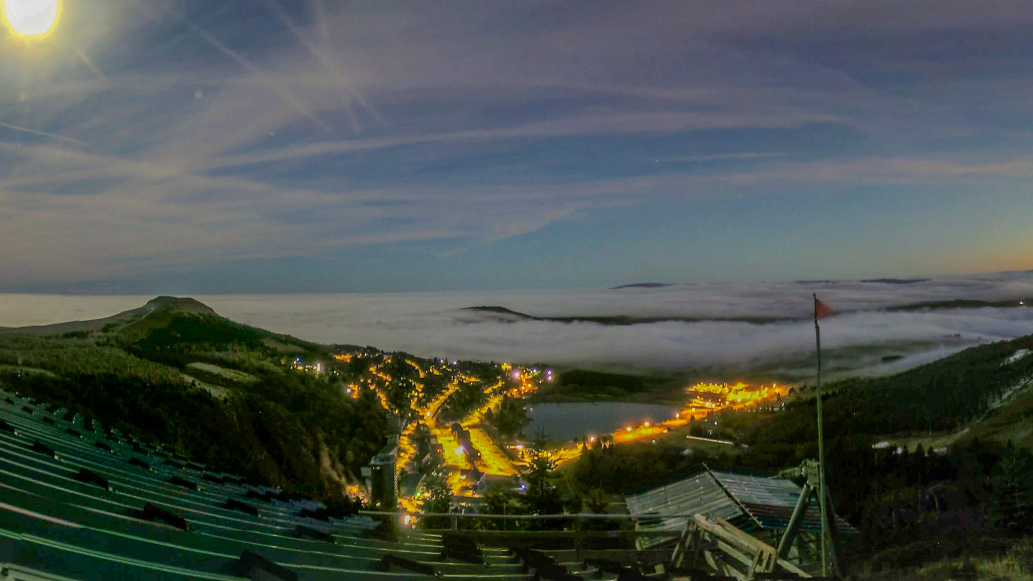 Mer de Nuage a Super Besse - Massif du Sancy