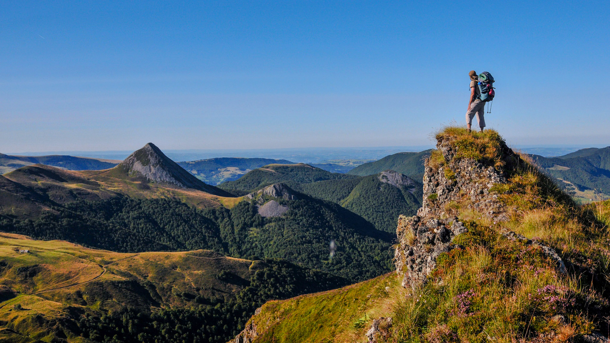 Randonnée dans les Monts du Cantal