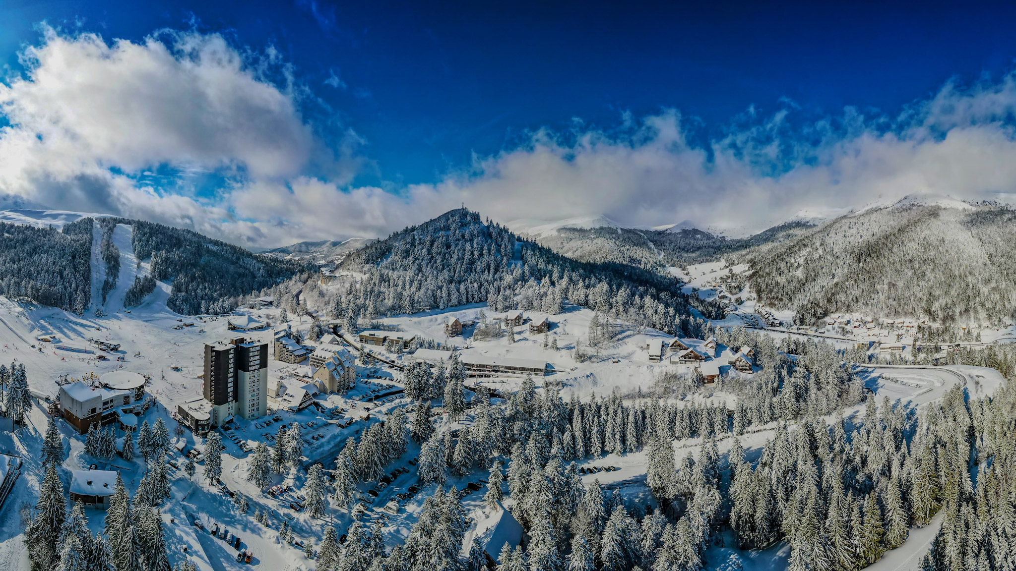 Le Lioran, Station de ski du Cantal