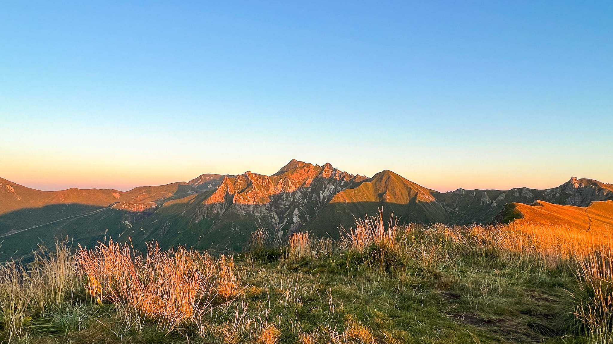 Sommet du Puy de Cliergue, le Puy de Sancy