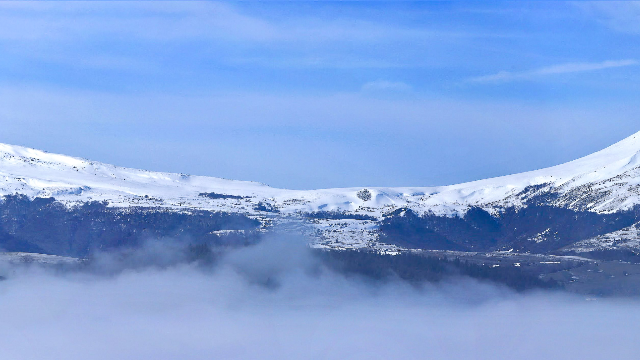 Col de la Croix Saint Robert et Mer de Nuages